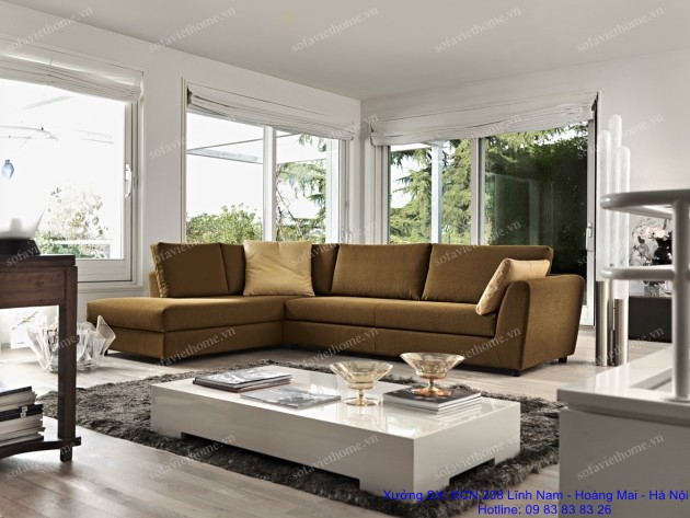 mấu sofa góc nỉ 32